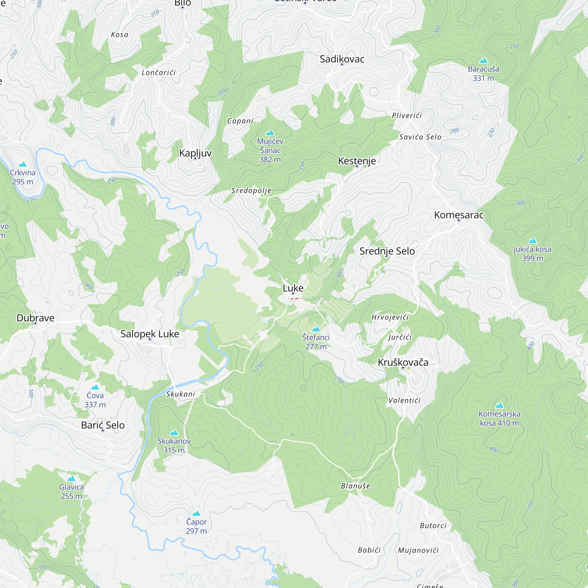 Kuća Štefanci map