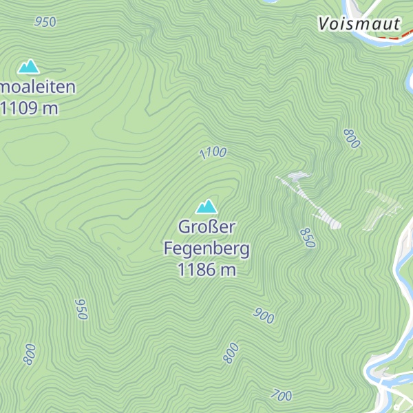 Map of Großer Fegenberg