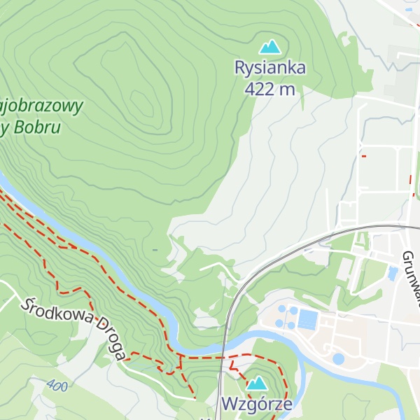 Map of Złoty Widok