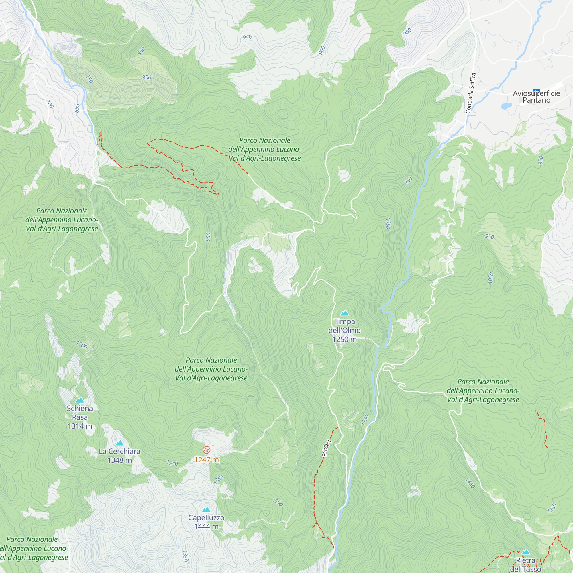 Rifugio la Casermetta map