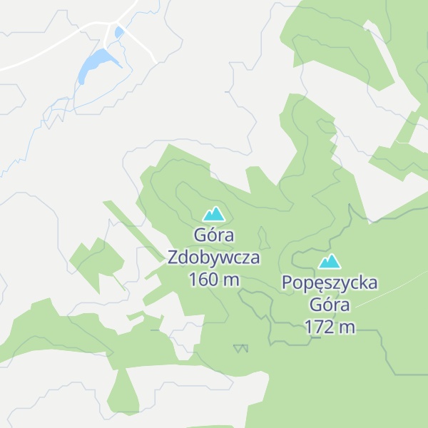 Map of Góra Zdobywcza