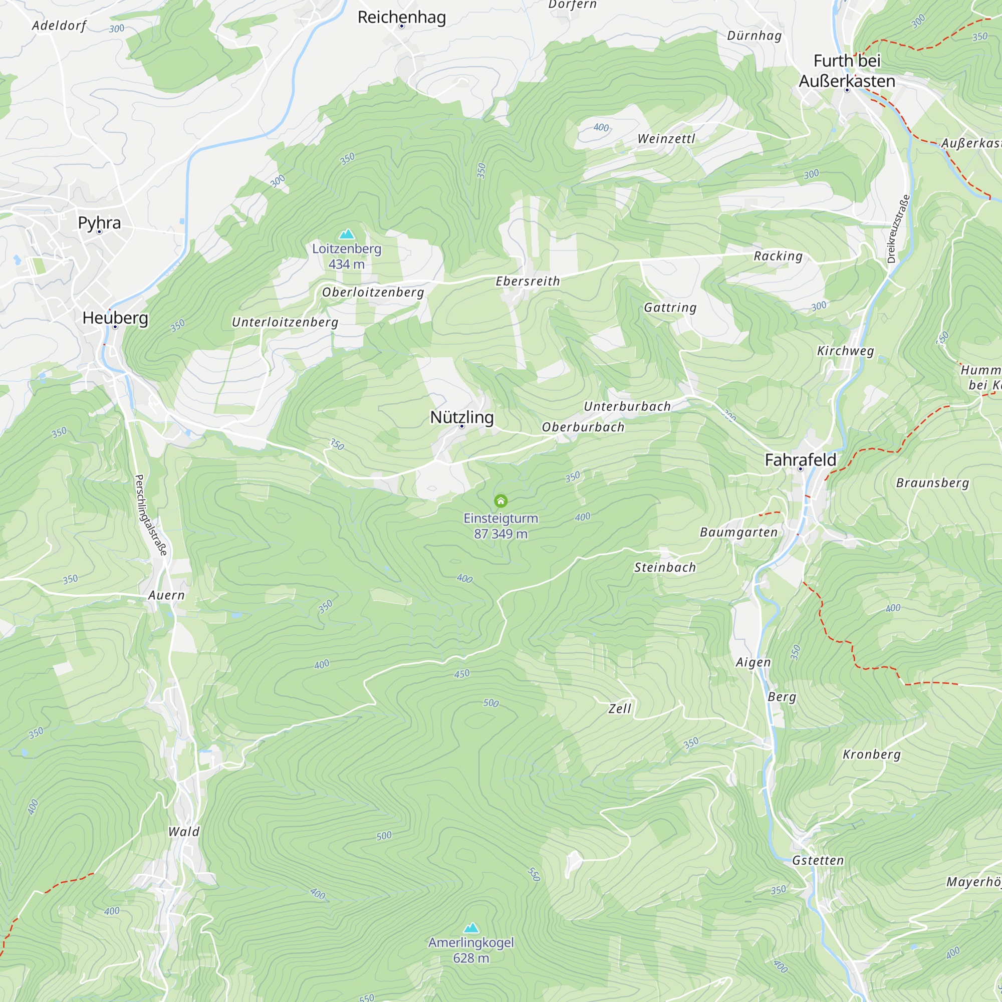 Einsteigturm 87 map