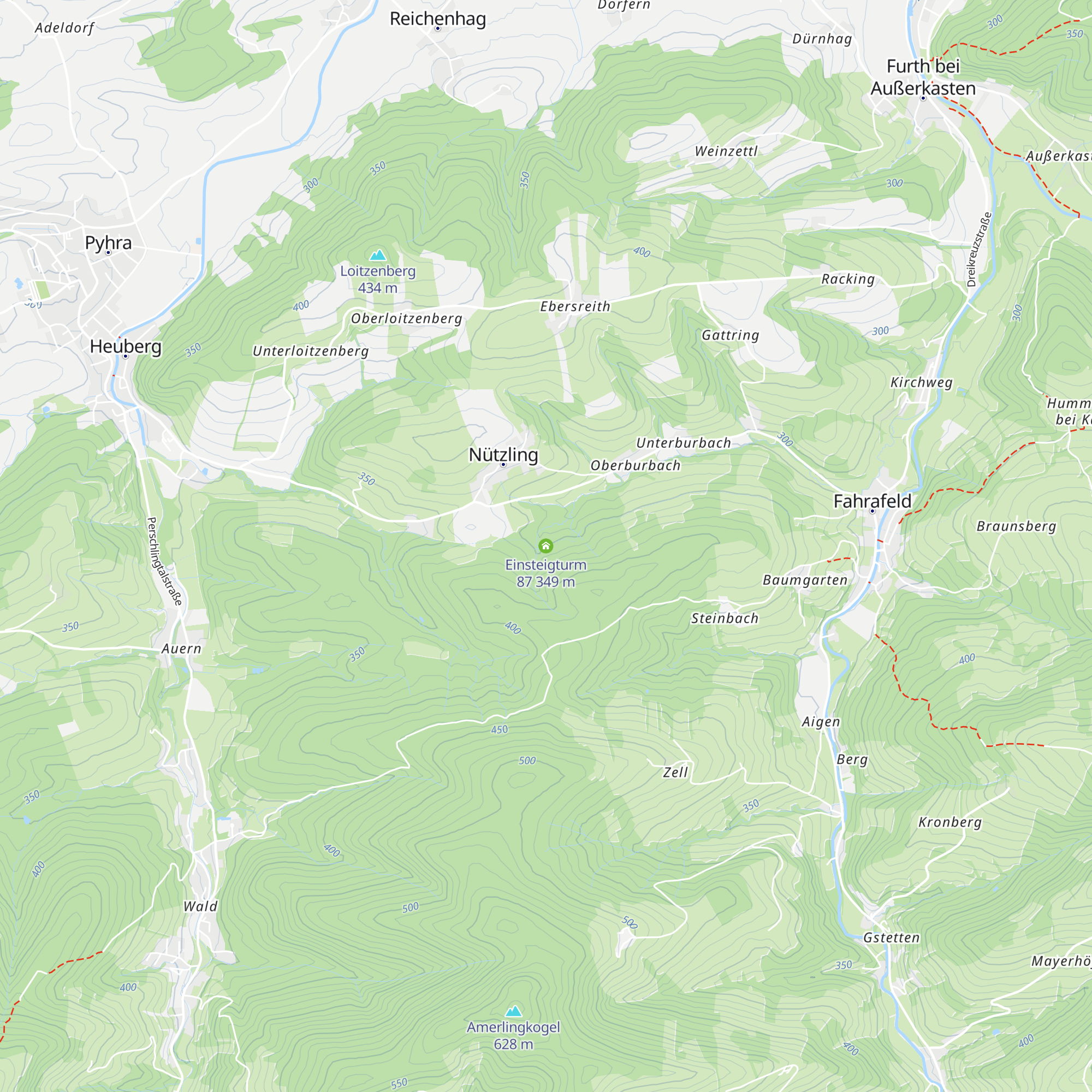 Einsteigturm 87 map
