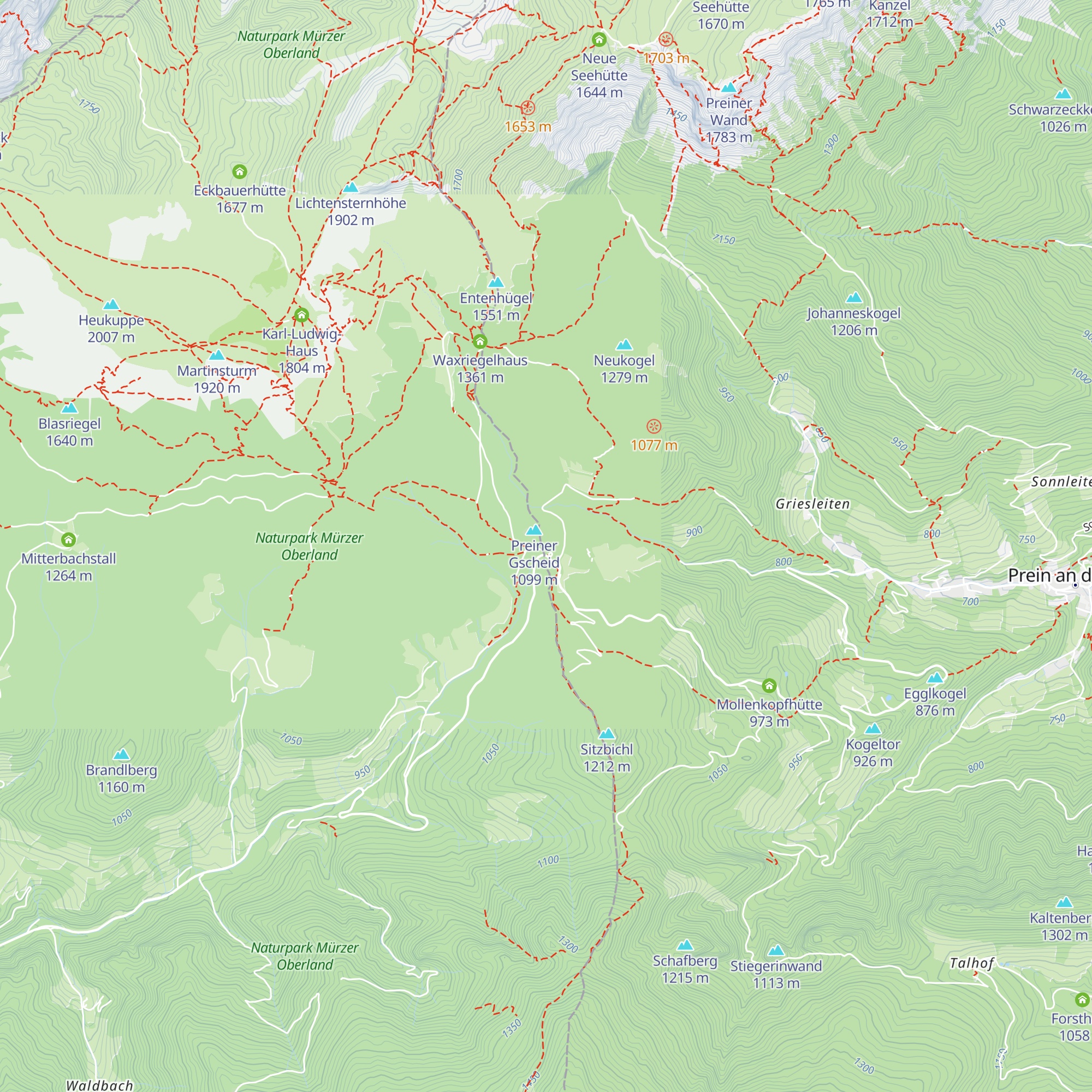 Edelweisshütte map