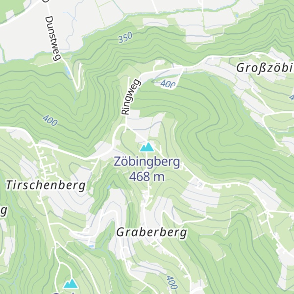 Map of Zöbingberg