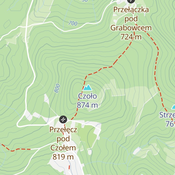 Map of Czoło