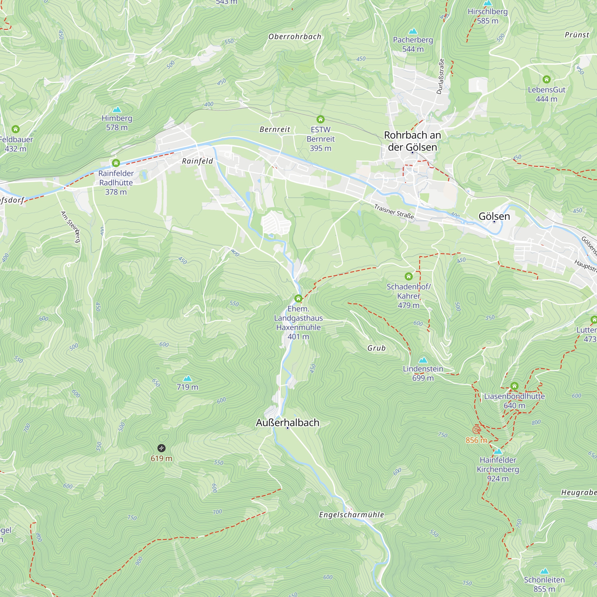 Ehem. Landgasthaus Haxenmühle map