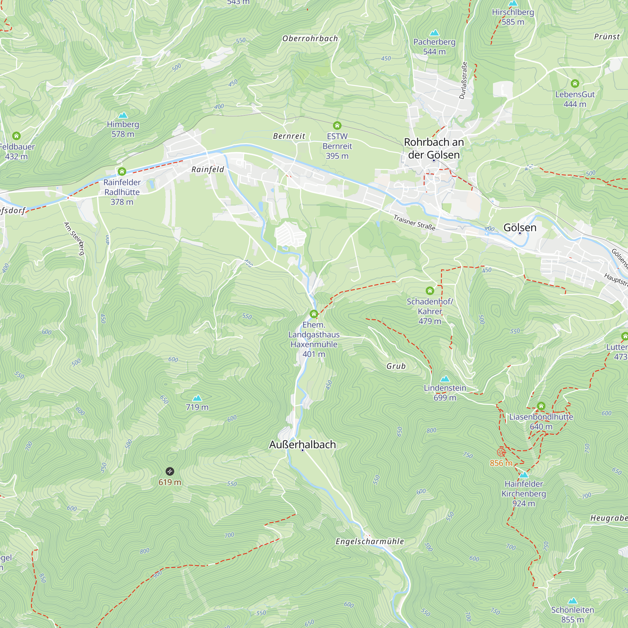 Ehem. Landgasthaus Haxenmühle map