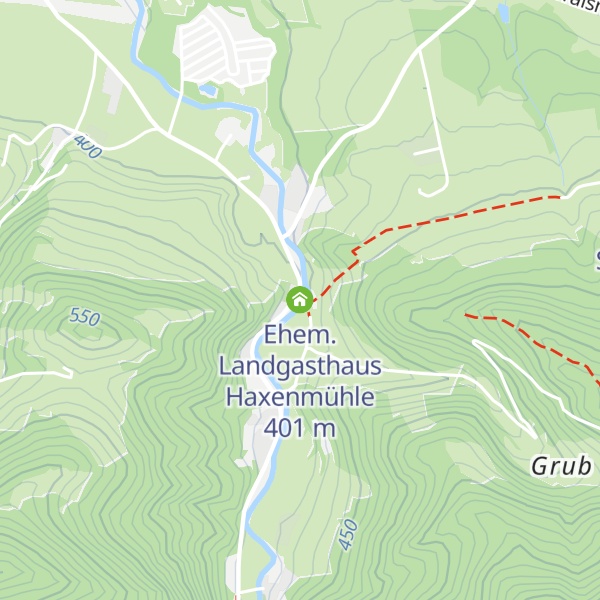 Map of Ehem. Landgasthaus Haxenmühle