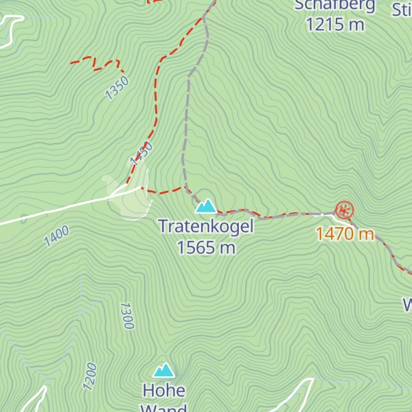 Map of Tratenkogel