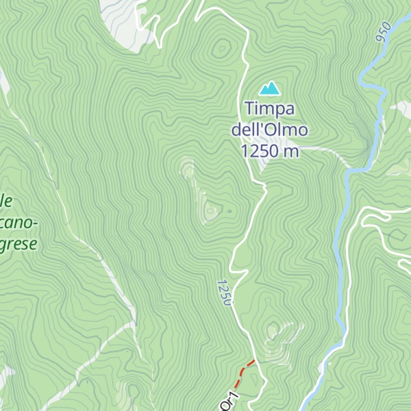Map of Serra della Criva