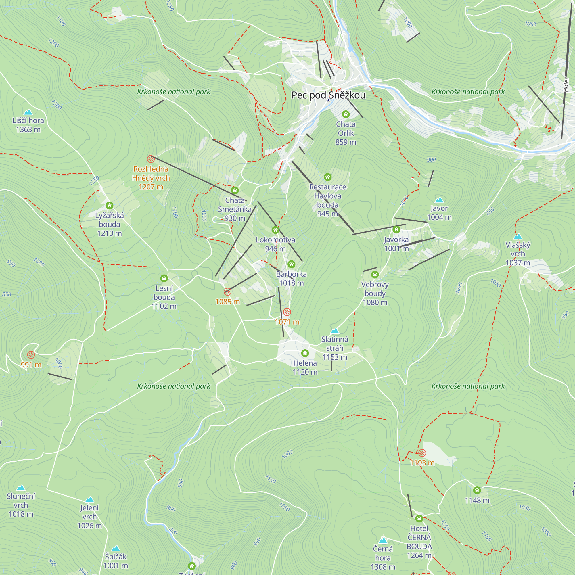 Jindřichův dům map