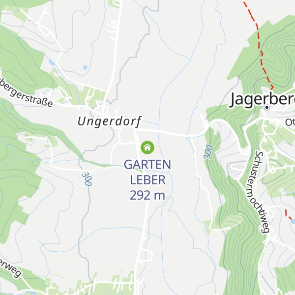 Map of GARTEN LEBER