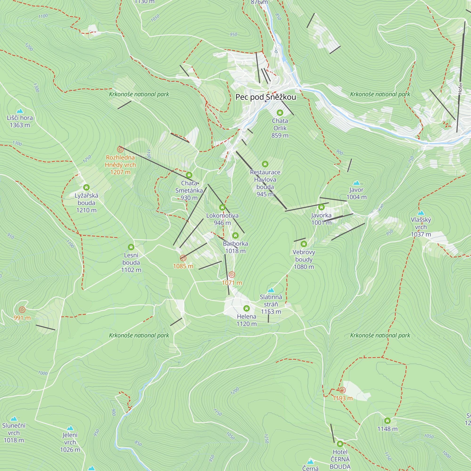 Barborka map