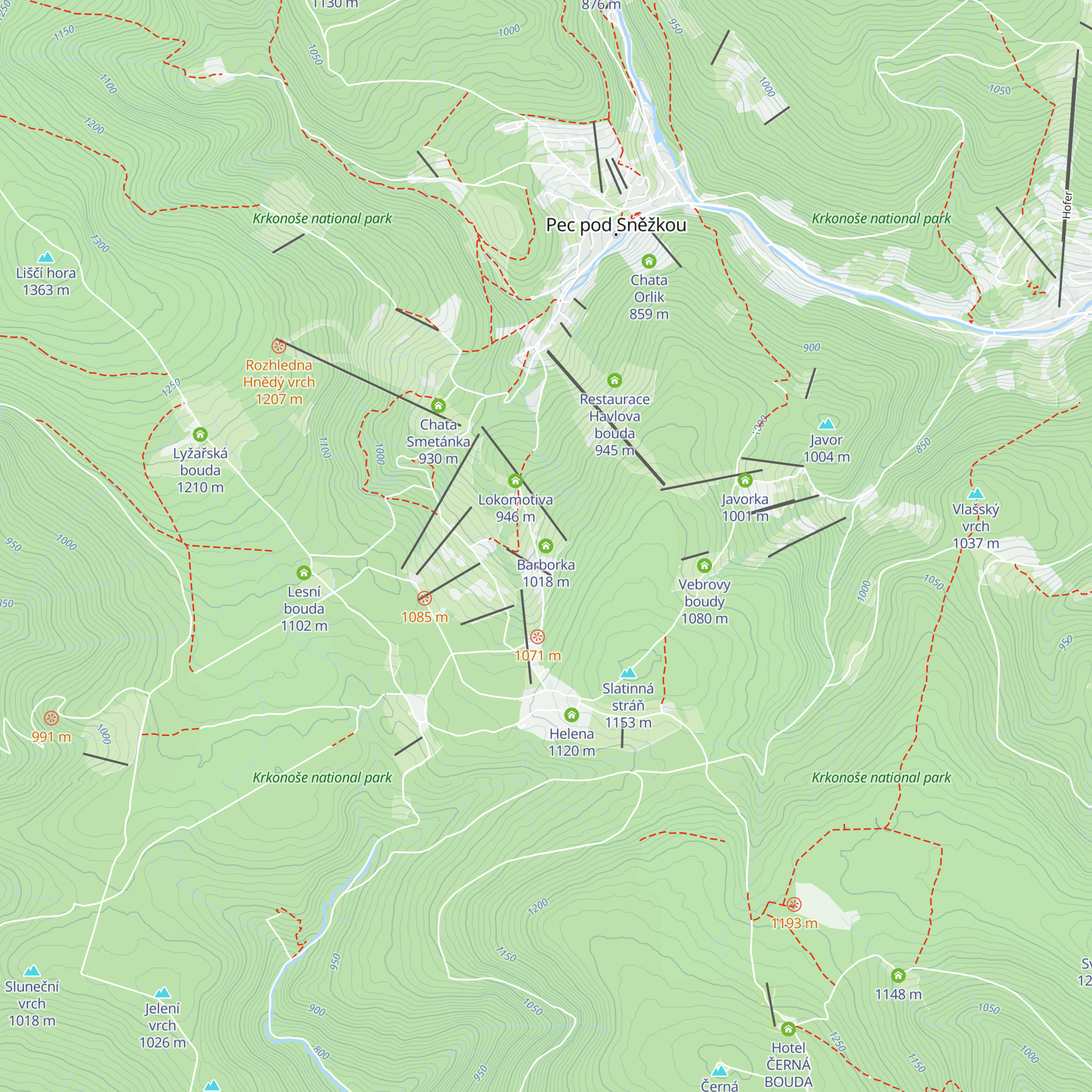 Barborka map