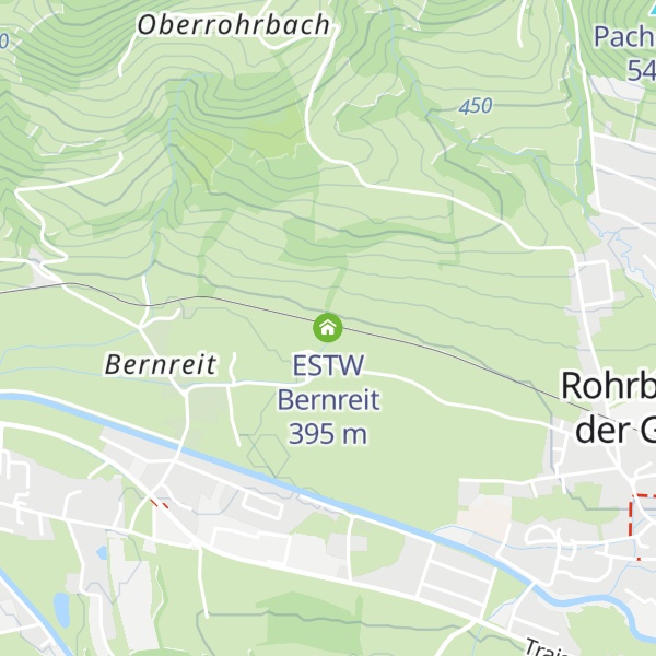 Map of ESTW Bernreit