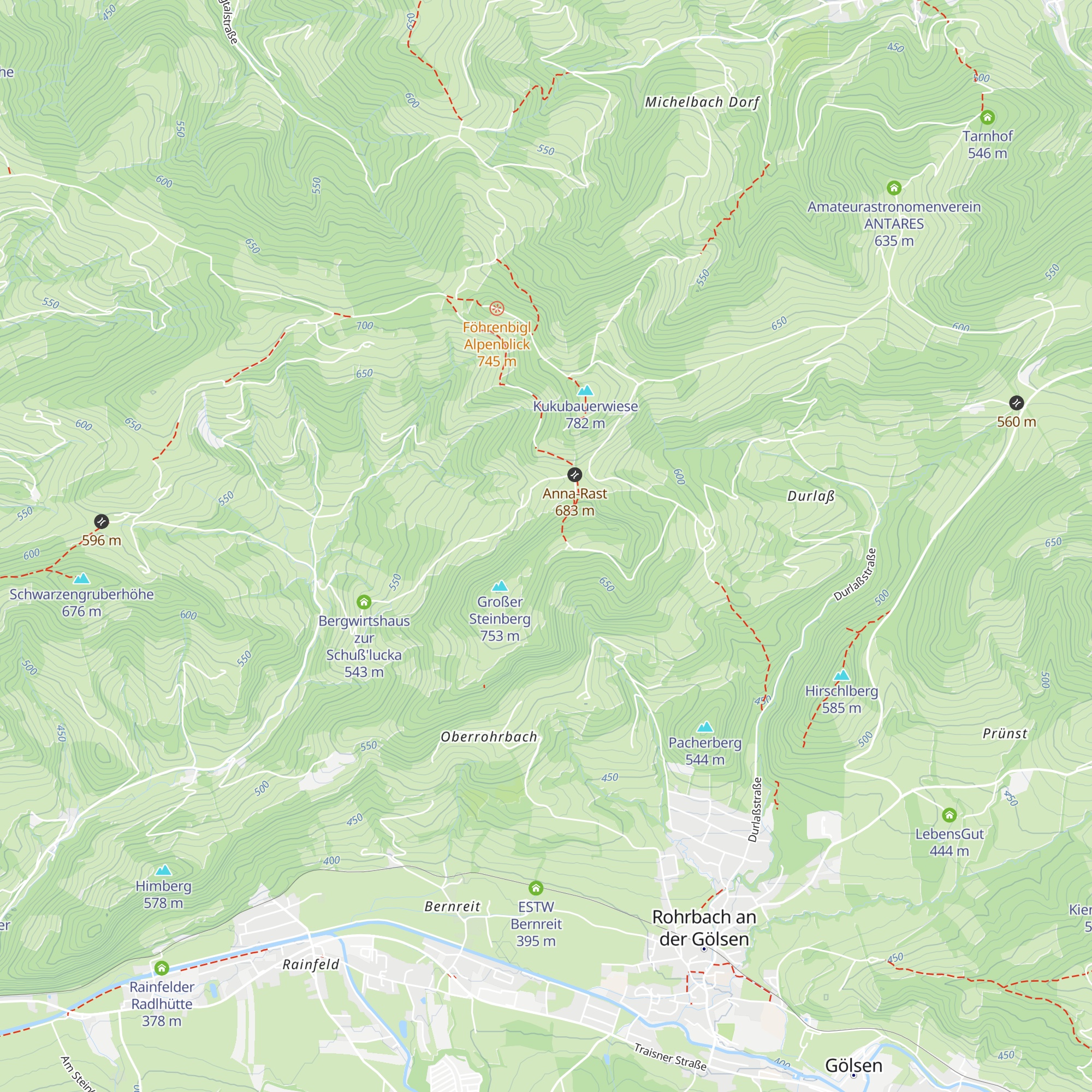Jagdhütte map