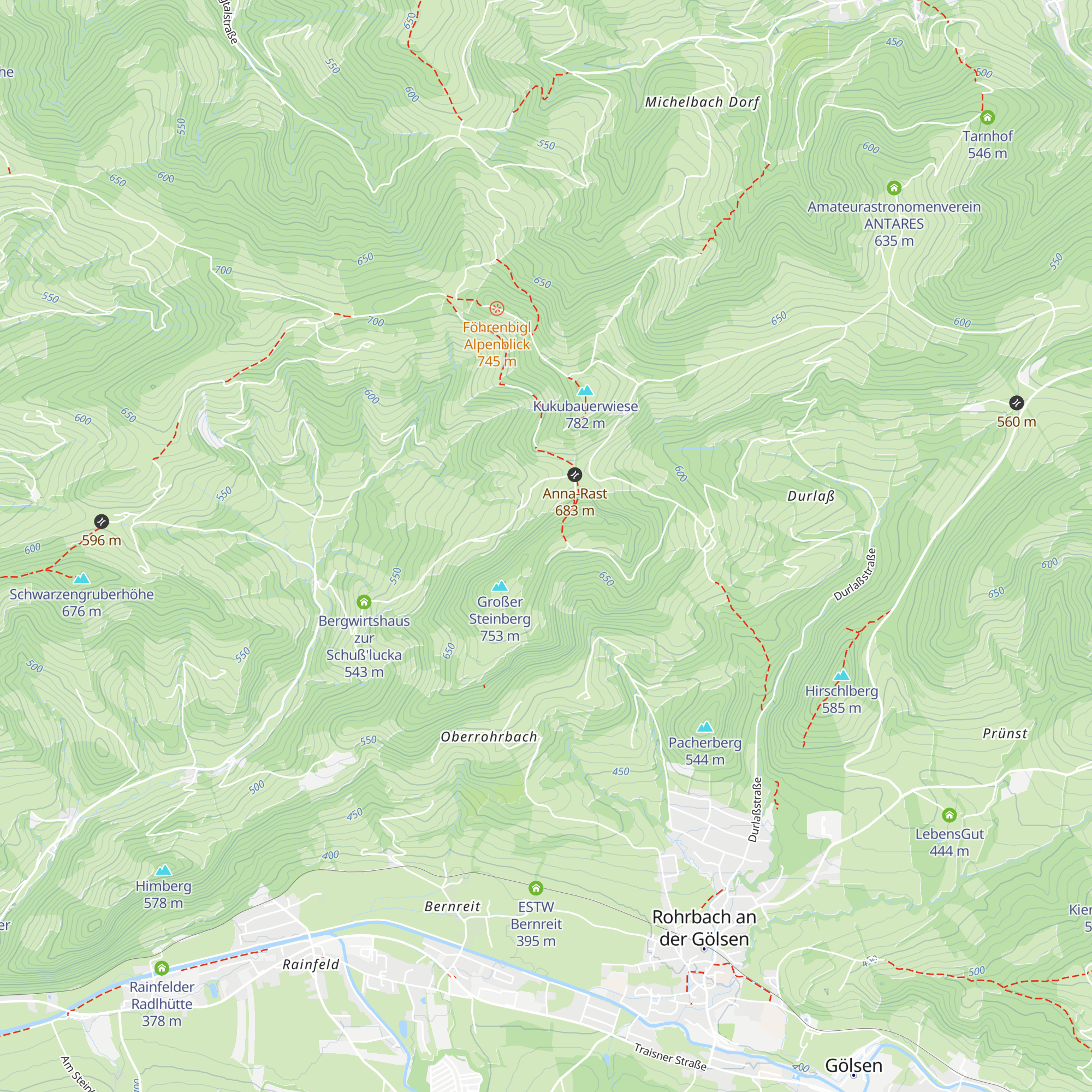 Jagdhütte map