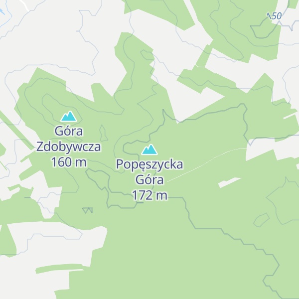 Map of Popęszycka Góra