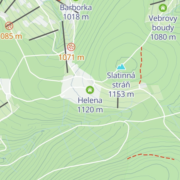 Map of Helena