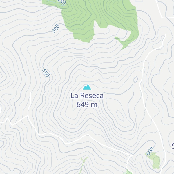 Map of La Reseca