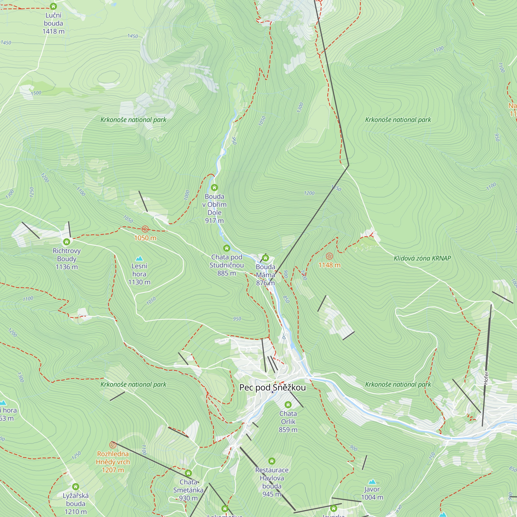Betyna map