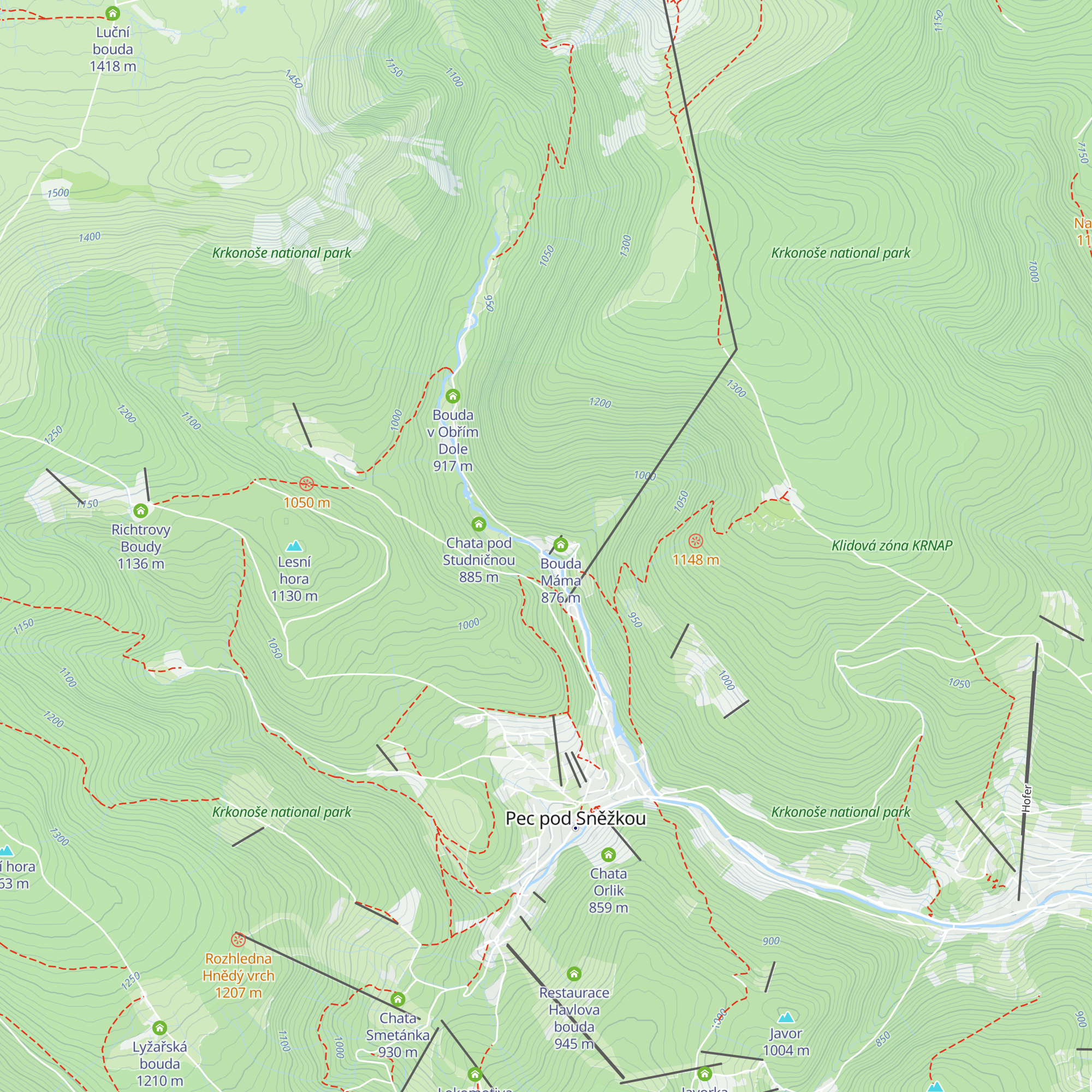 Betyna map