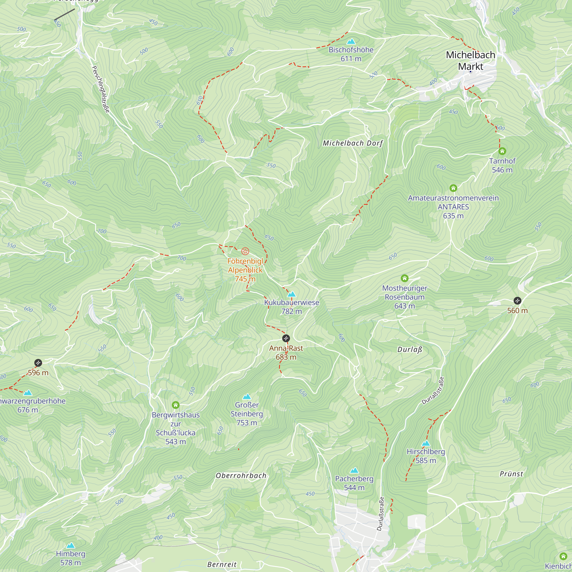 Kukubauerhütte map