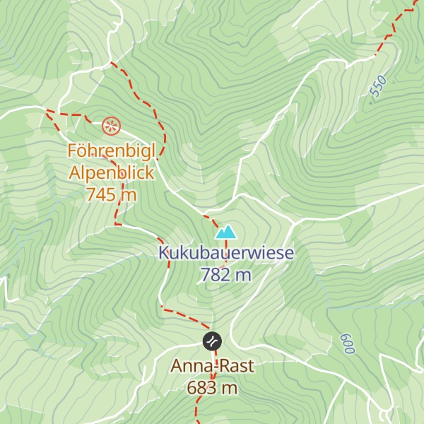 Map of Kukubauerhütte
