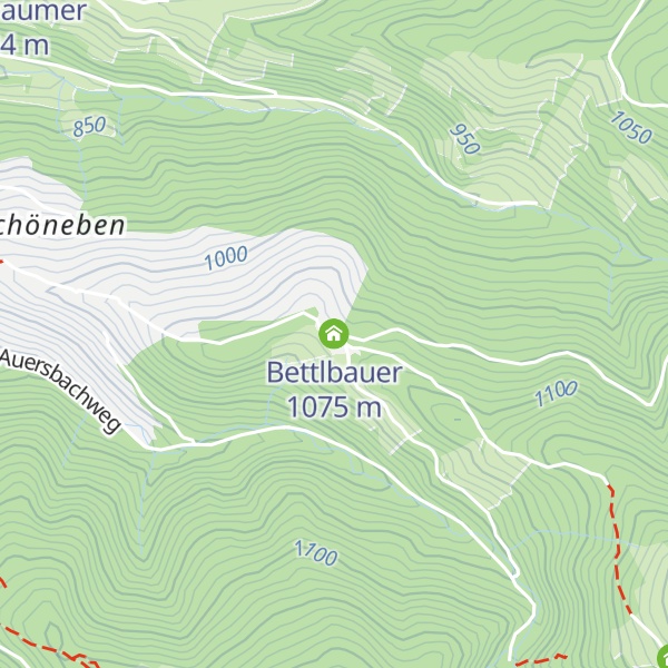 Map of Bettlbauer