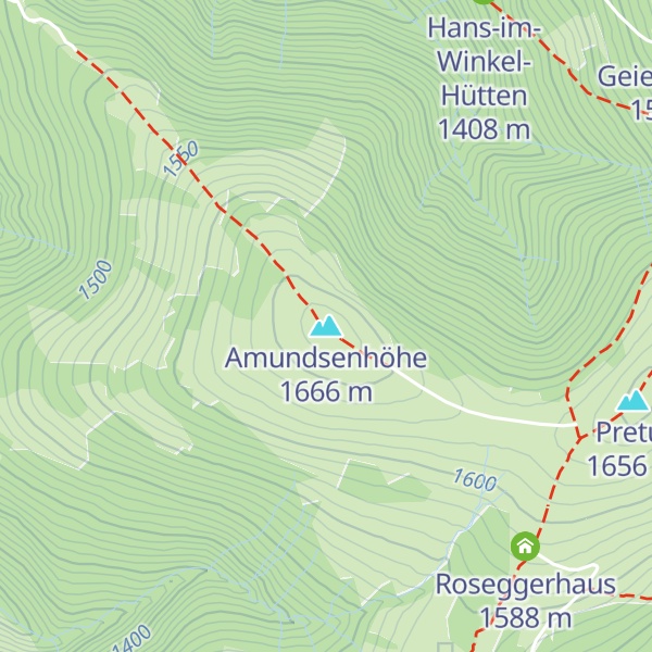Map of Amundsenhöhe