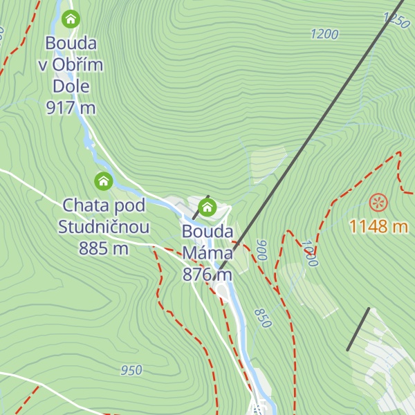 Map of Bouda Máma