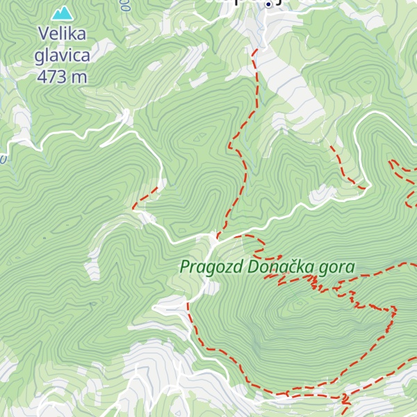 Map of Veliki Ženčaj