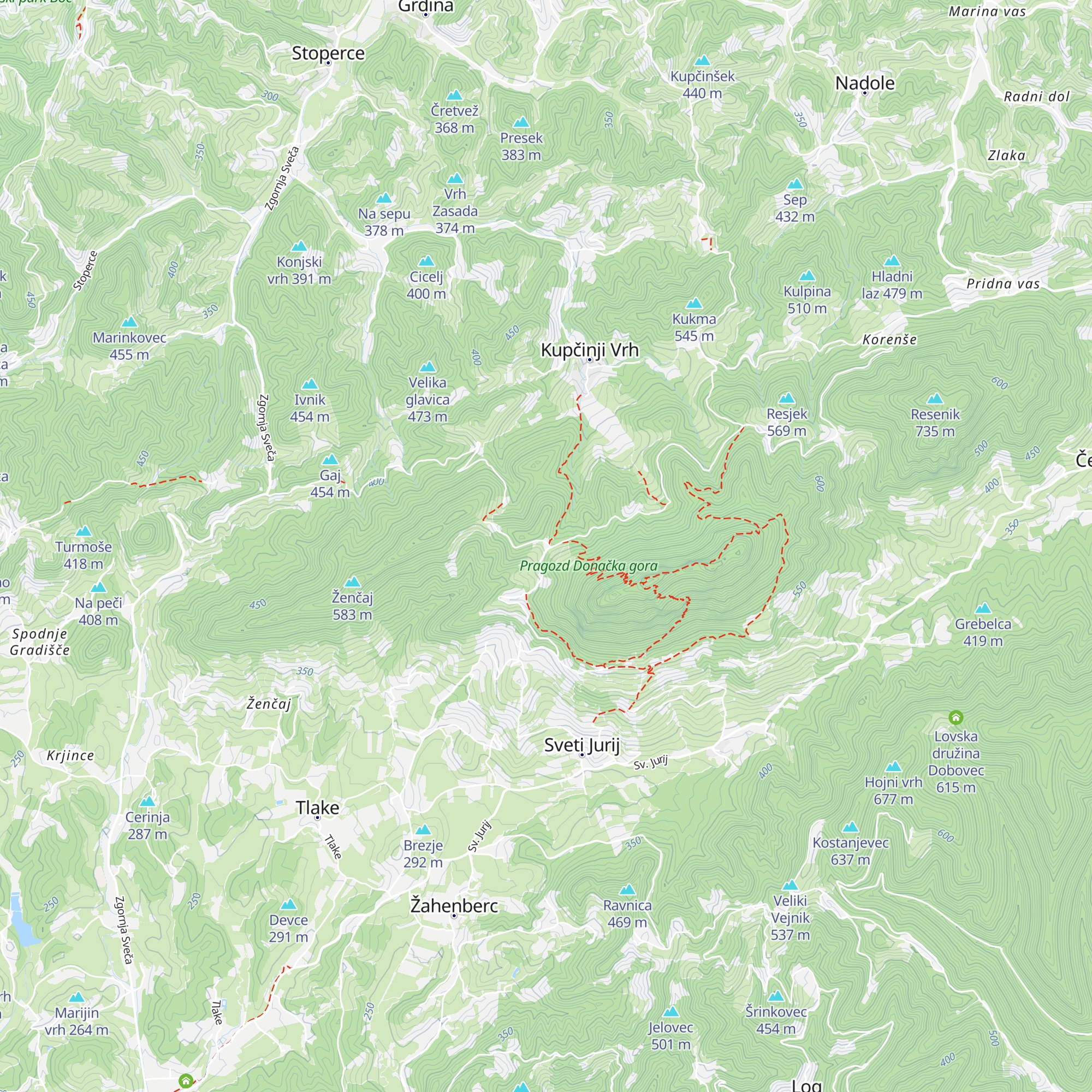 Rudijev dom map