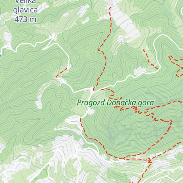 Map of Rudijev dom