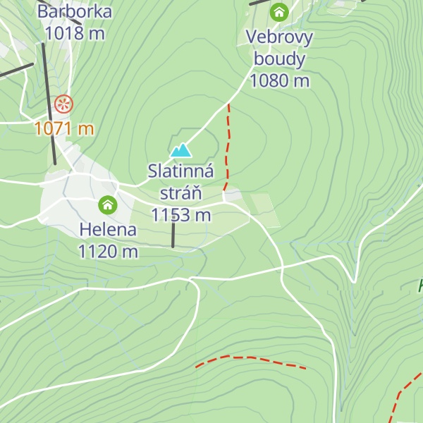 Map of Zvonička