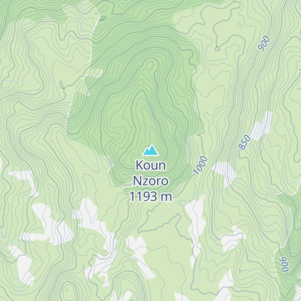 Map of Koun Nzoro