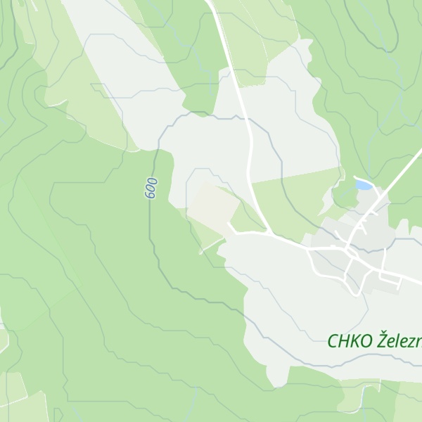 Map of Krásný