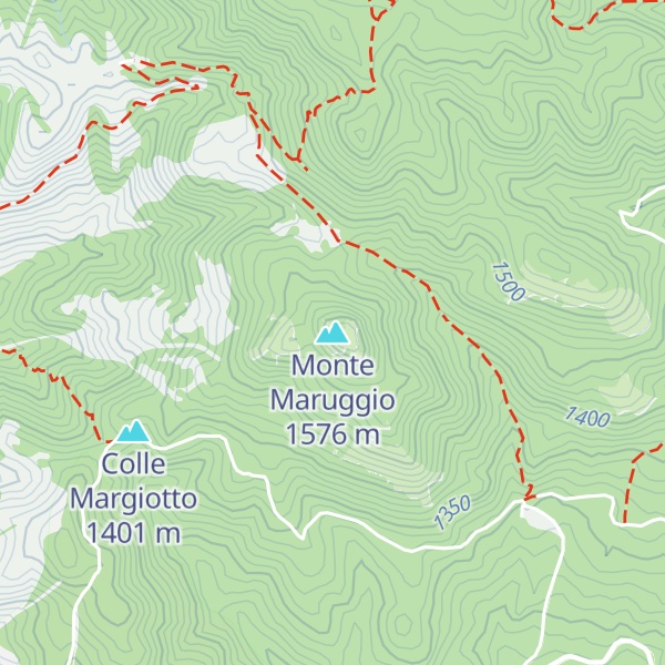 Map of Monte Maruggio