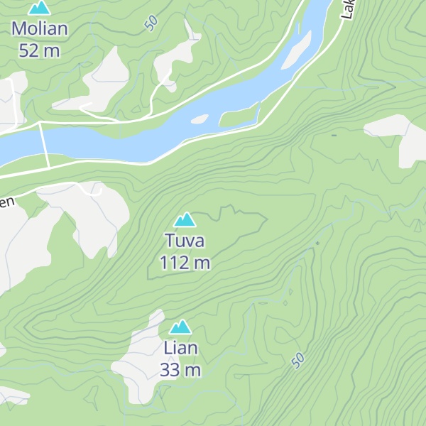 Map of Hestberget