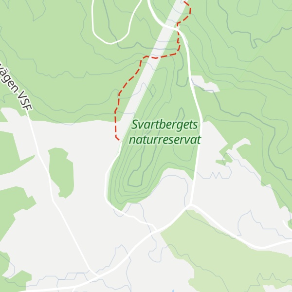 Map of Svartberget
