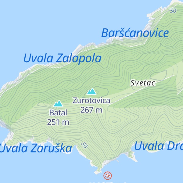 Map of Zurotovica