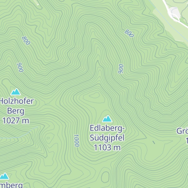 Map of Edlaberg-Nordgipfel