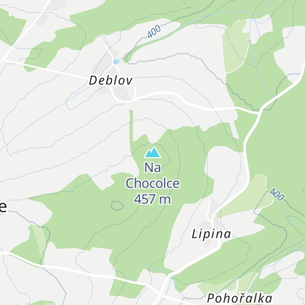 Map of Na Chocolce