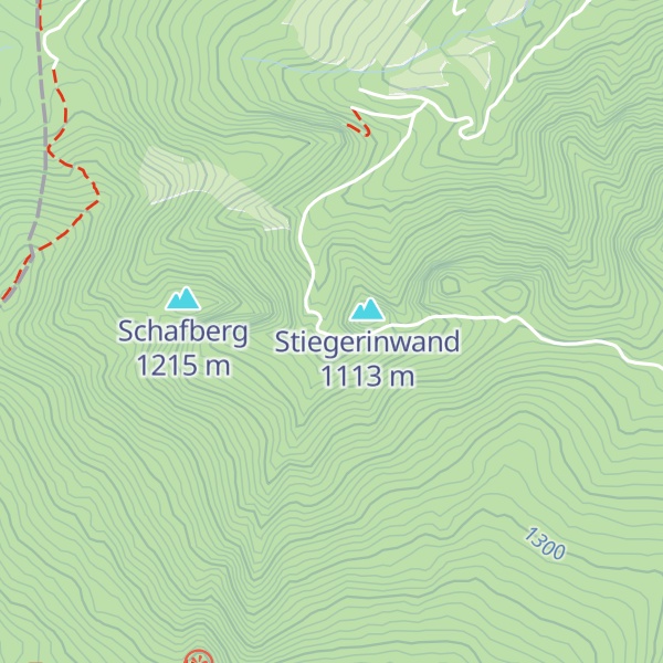 Map of Stiegerinhütte