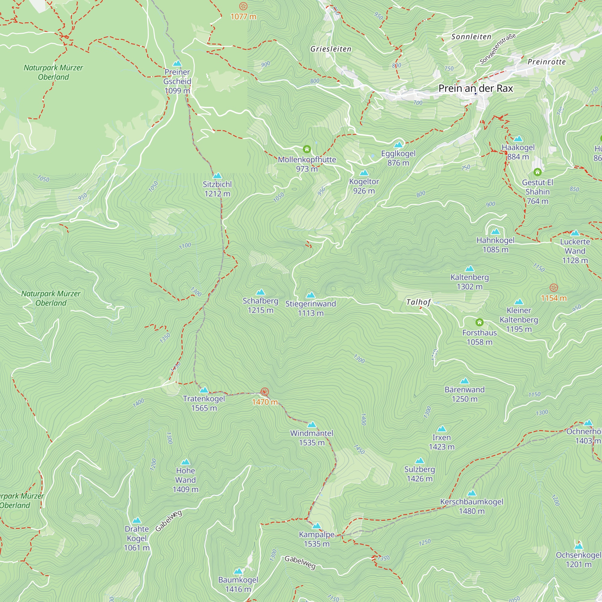 Stiegerinhütte map