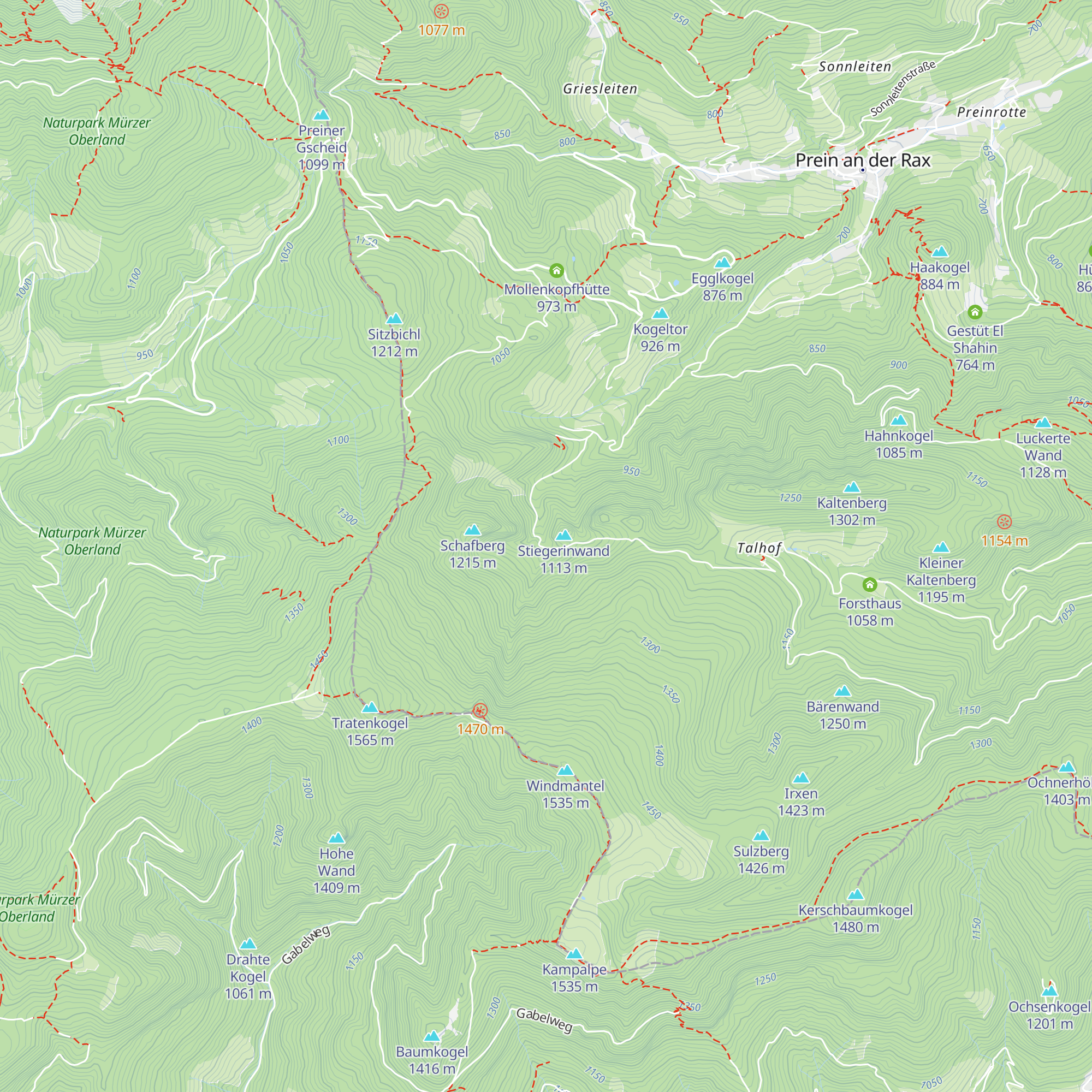 Stiegerinhütte map