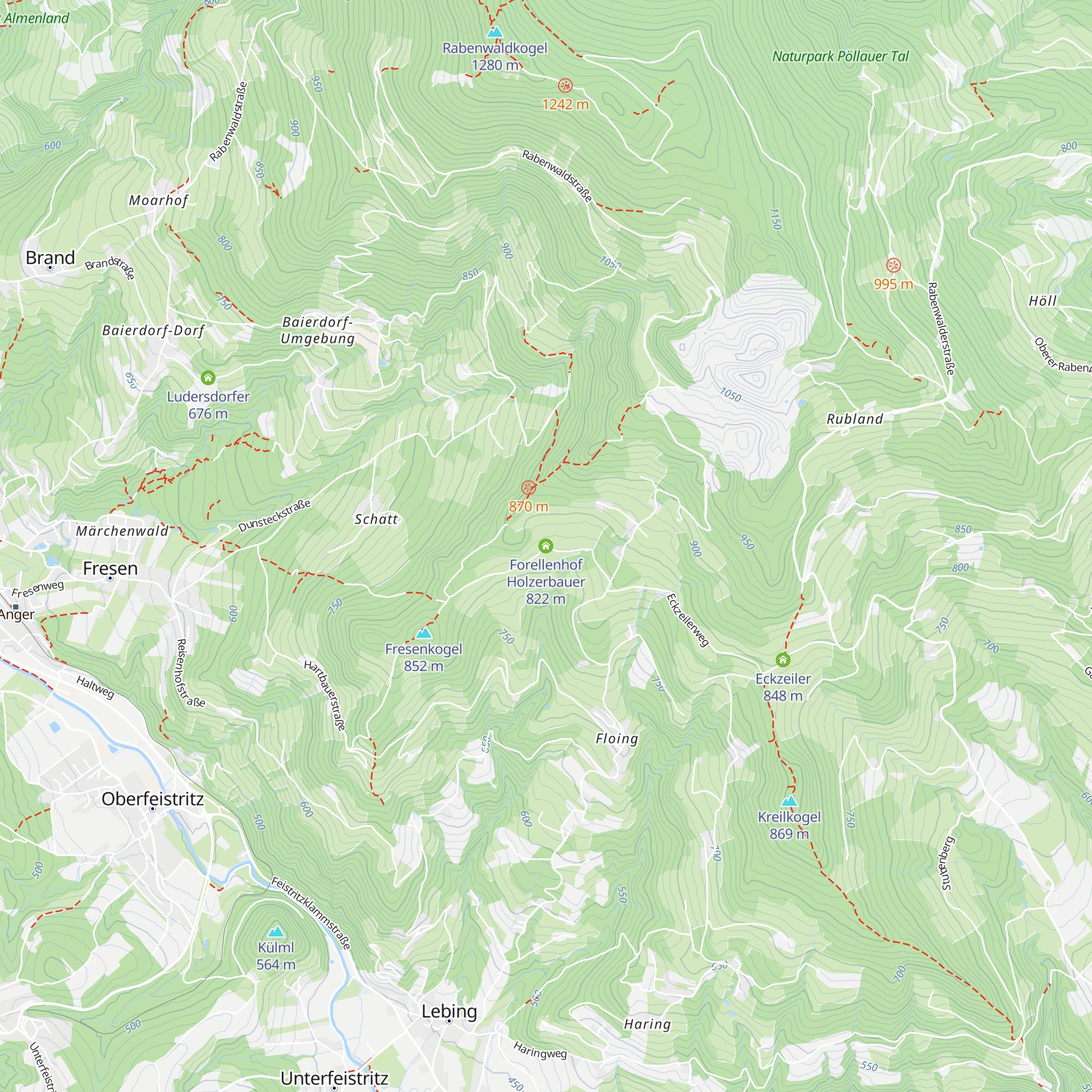 Forellenhof Holzerbauer map