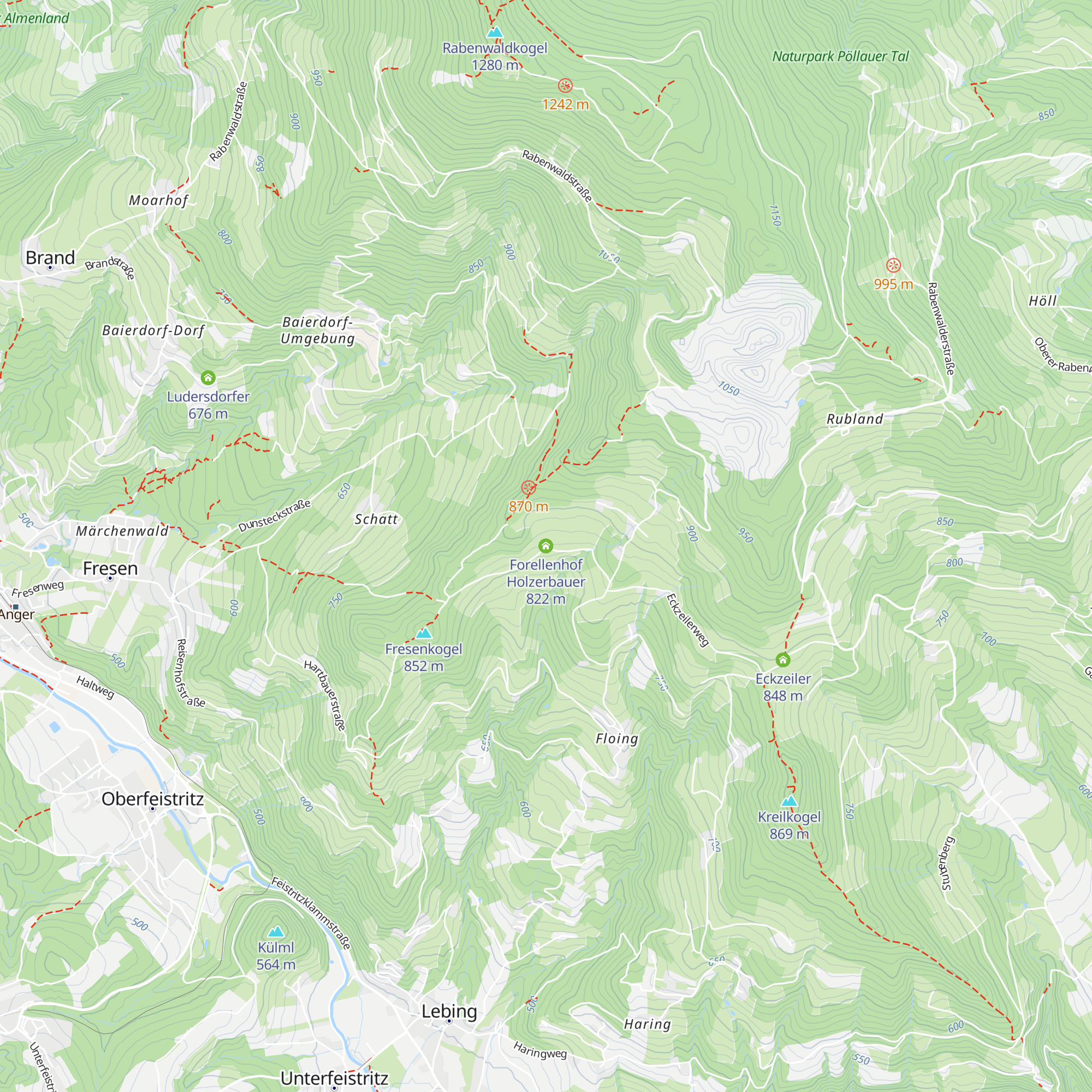 Forellenhof Holzerbauer map