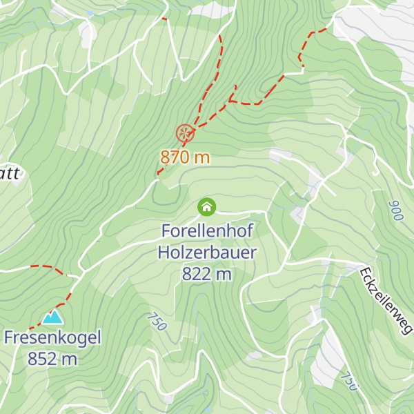 Map of Forellenhof Holzerbauer